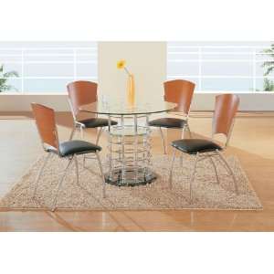  Global Furniture USA Vincent DinetteTable in Glass 