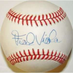  Signed Frank Viola Baseball   1987 World Series Game 