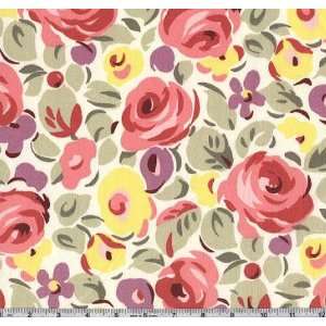  54 Wide Spring Garden Fabric By The Yard Arts, Crafts & Sewing