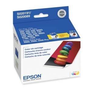  Epson Tri color Ink Cartridge   Inkjet   300 Page   Cyan 