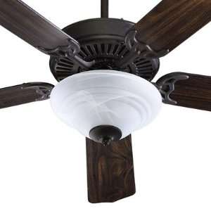  Quorum 77525 9544 Capri Ceiling Fan in Toasted Sienna with 
