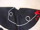 black full circle poodle skirt 50 s wear sock hop