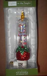 MIDWEST NIGHT LIGHT MERRY CHRISTMAS CANDLE NEW  