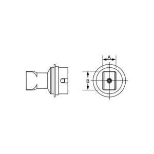 Weller 0058736843   Weller Hot Air Nozzle for HAP3, 2 Sided Heated, 10 