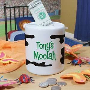  Personalized Moolah Coin Jar