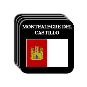 Castilla La Mancha   MONTEALEGRE DEL CASTILLO Set of 4 Mini Mousepad 