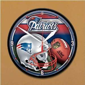  New England Patriots Helmet Wall Clock