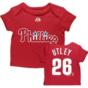  Chase Utley Philadelphia Phillies Infant Red Name and 