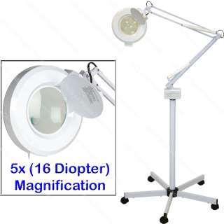 5x Magnification (16 Diopter) & Soft Cool Fluorescent Light