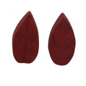  Silicone Rubber Mold, Leaf, 2 Piece Set
