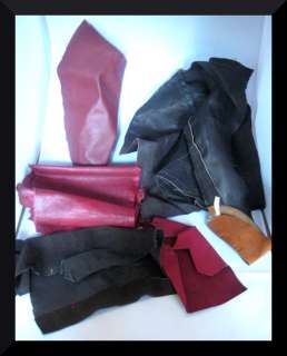 Soft Leather Pieces for Vintage Shoe Making  