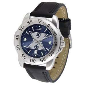 Xavier University Musketeers Sport Leather Band Anochrome   Mens 