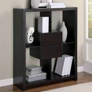  48 Hollow Core Bookcase with Storage Drawers Office 