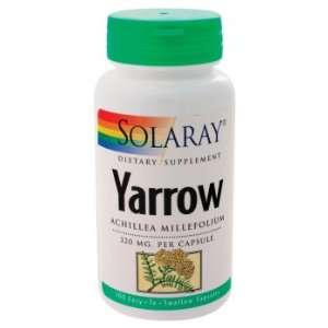  Solaray   Yarrow, 320 mg, 100 capsules Health & Personal 
