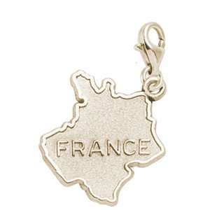 Rembrandt Charms France Charm with Lobster Clasp, Gold 