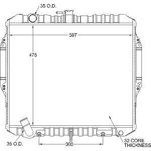  Radiator 1999 6/94 Automotive