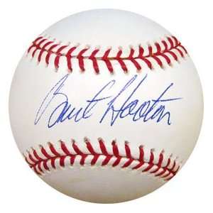  Burt Hooten Autographed Baseball