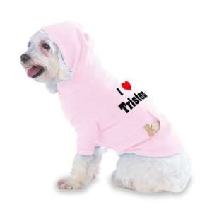 I Love/Heart Tristen Hooded (Hoody) T Shirt with pocket 