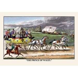   stock. Prince of Wales Rides on a Horse Drawn Carriage