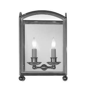   and Company CHD2011AN Chart House 2 Light Sconces in Antique Nickel