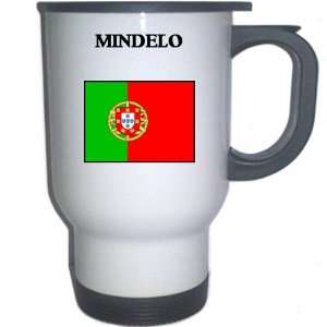  Portugal   MINDELO White Stainless Steel Mug Everything 