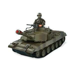   Power Team Combat Tank with 12 Military Action Figure Toys & Games