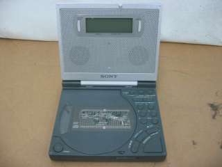Sony ICF CD2000 AM FM CD Clock Radio  