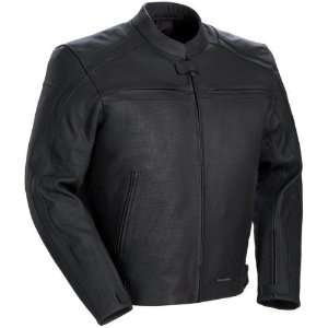  Tour Master Coaster Air II Leather Flat Black/Black Jacket 