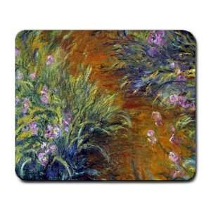  Irises 1 By Claude Monet Mouse Pad