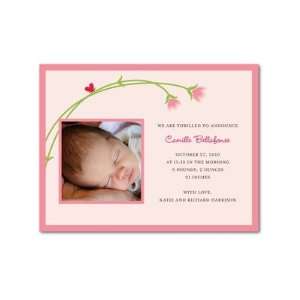  Girl Birth Announcements   Little Butterfly By Migi Baby