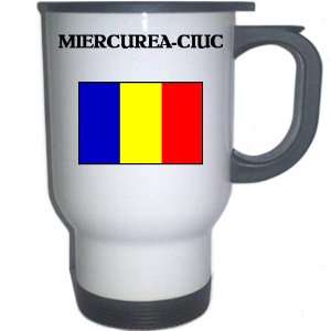  Romania   MIERCUREA CIUC White Stainless Steel Mug 