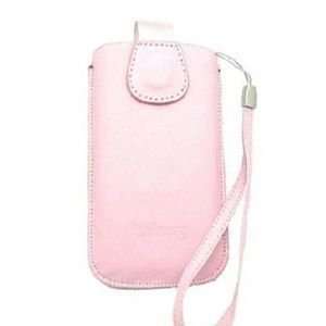  Pouch w/Strap for Microsoft Kin Two (Pink) Cell Phones & Accessories
