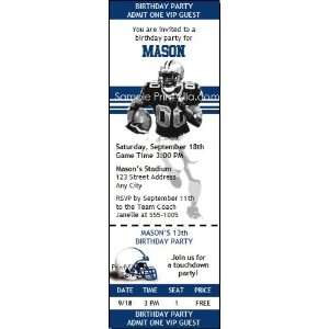  Penn State Nittany Lions Colored Football Ticket 
