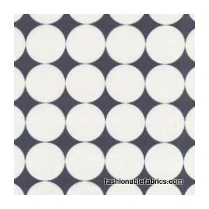   Disco Dot in Charcoal by Michael Miller Fabrics Arts, Crafts & Sewing
