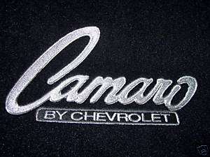 Camaro Carpet floor mats Cut Pile 67 68 69 70 71 72 73  