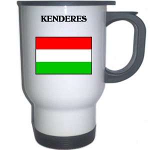  Hungary   KENDERES White Stainless Steel Mug Everything 