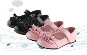 New Toddlers Kids Girls Pink Bow Mary Jane Dress Shoes US size 12 