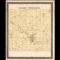  Plat Book of Noble County Indiana   IN History Genealogy Maps Book 