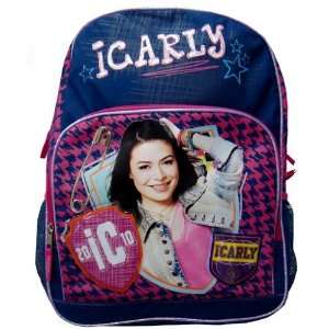  Icarly Blue and Pink School Large Backpack 16 Sports 