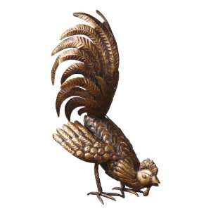   Uttermost Accessories   Metal Rooster Statue19076