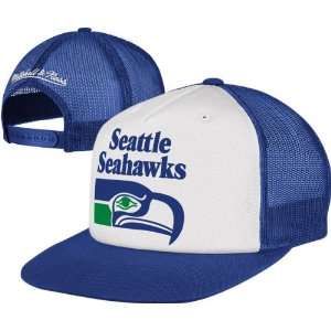  Retro Mesh Seattle Seahawks Snapback Hat Sports 