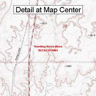   Map   Standing Horse Mesa, Arizona (Folded/Waterproof) Sports