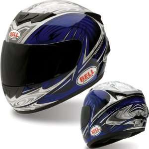  Bell Apex Edge Full Face Helmet Large  Blue Automotive