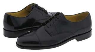 COLE HAAN Mens Leather Cap Toe Oxford in Black, Medium and 2E  