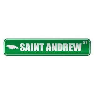   SAINT ANDREW ST  STREET SIGN CITY JAMAICA