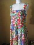    Totally Dreamy MARIMEKKO Heina Floral Print Maxi Dress M  