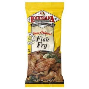Louisiana Fish Fry Products New Orleans Style Fish Fry w/lemon 6 Pack