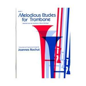  Carl Fischer Melodious Etudes for Trombone Book 1 Musical 