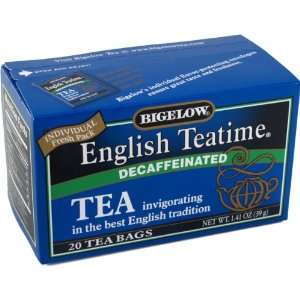  Bigelow Decaf English Teatime 20 Count