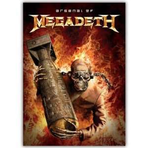  MEGADETH Arsenal of Megadeth bumper sticker 3 x 5 